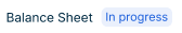 An example status (in progress) is displayed.