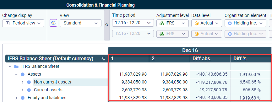 User interface with different column types is displayed.