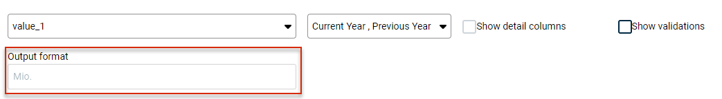 Numerical names for the values in the rounding wizard.