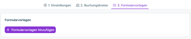 Der dritte Schritt des Assistenten zum Erstellen eines Reporting-Package wird angezeigt.