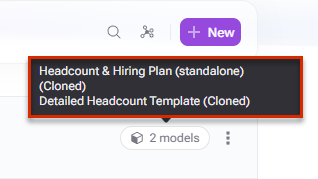 Shows the tooltip showing the models a category used in that appears when you click on the models icon