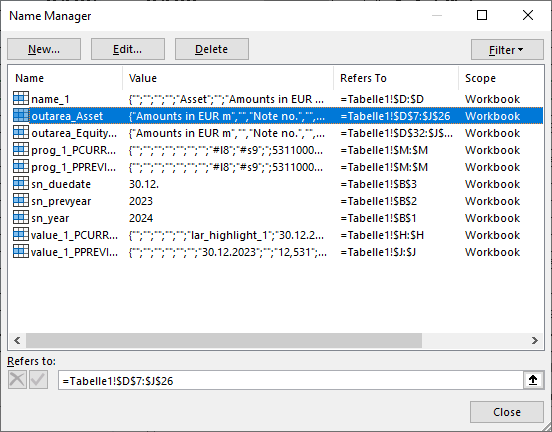 Names And Name Extensions In Ms Excel Lucanet Support 1628