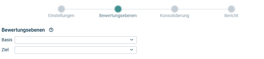 Zeigt den Schritt 'Bewertungsebenen'