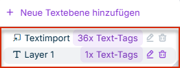 Auf die Ebene 'Ebene 1' wechseln