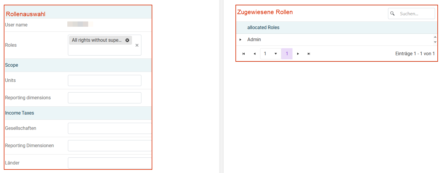 Zuweisen einer Rolle
