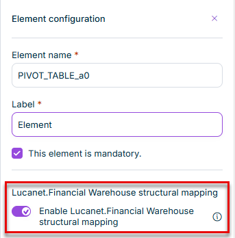 The toggle for enabling the FWH import is displayed.