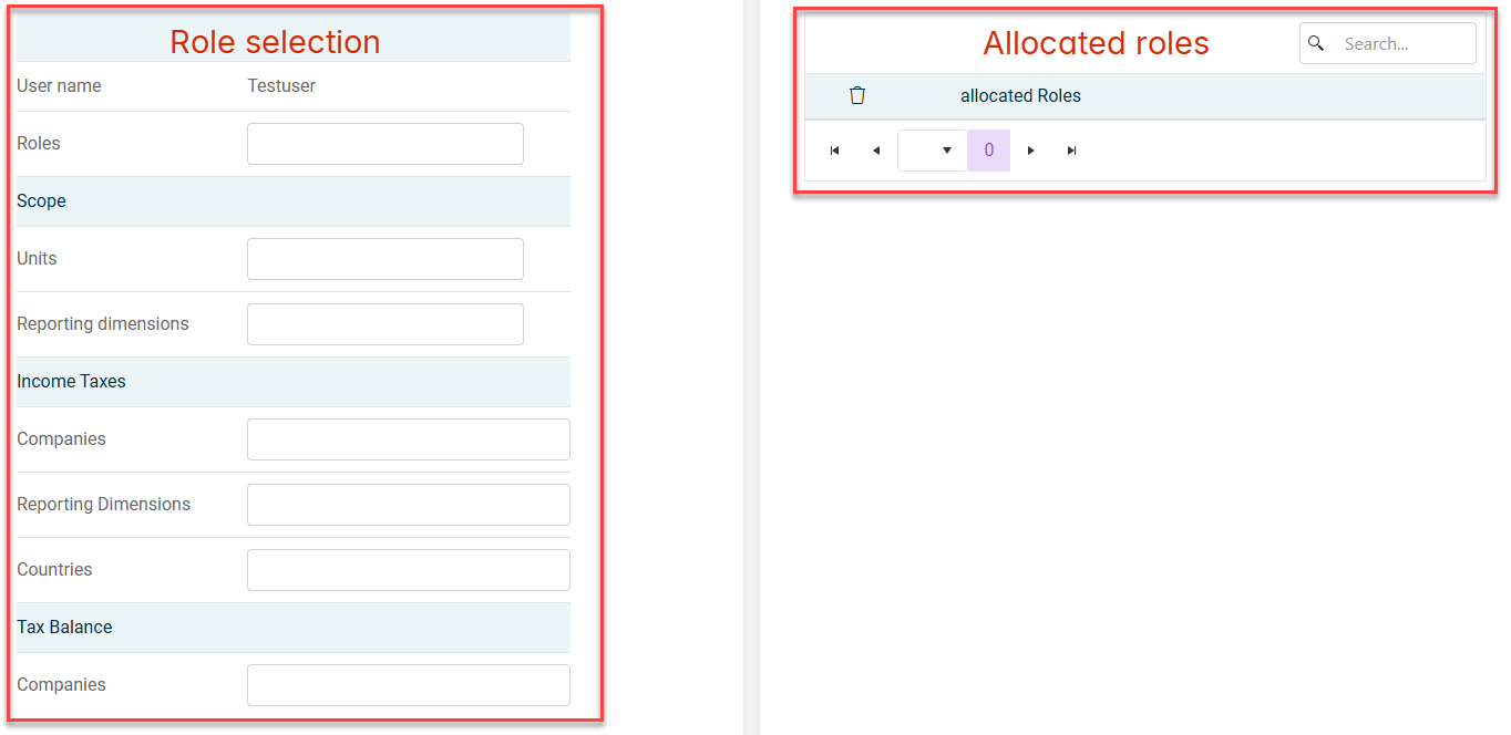 Assigning a role