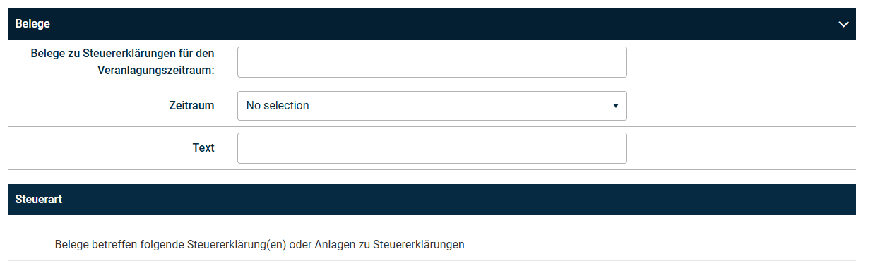 This is an example of how fields are filled in.
